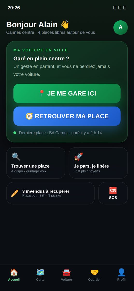 L'application mobile SUSPENSION